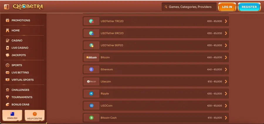 Cleobetra casino withdrawal speed from 1 hour to 5 days